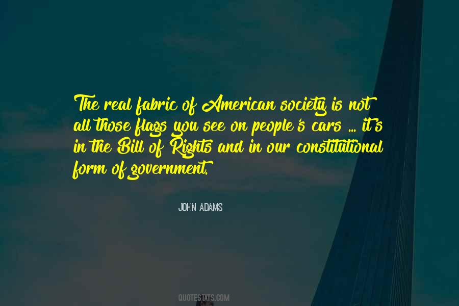 Fabric Of Society Quotes #1377556