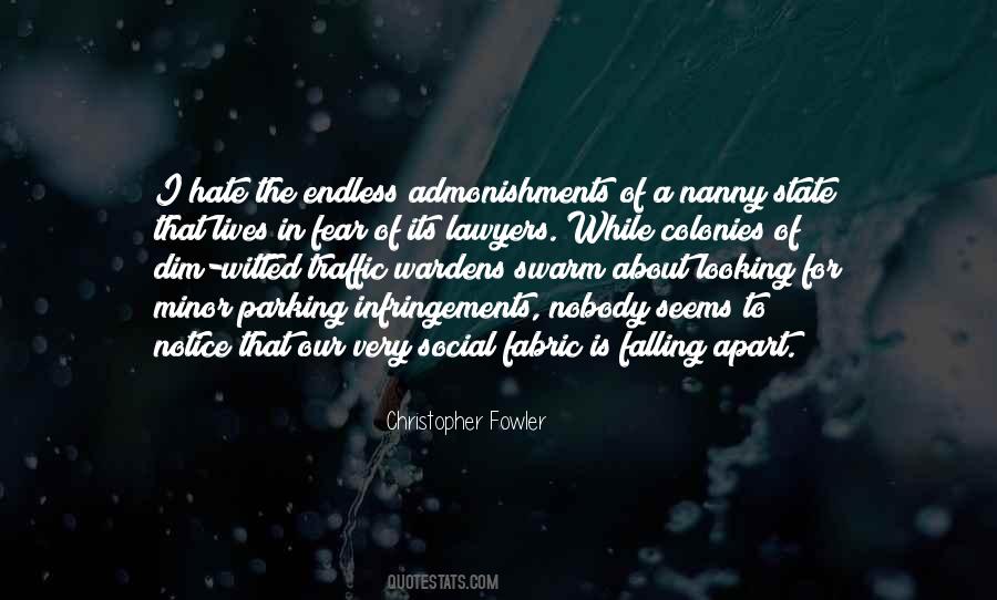 Fabric Of Society Quotes #1461135