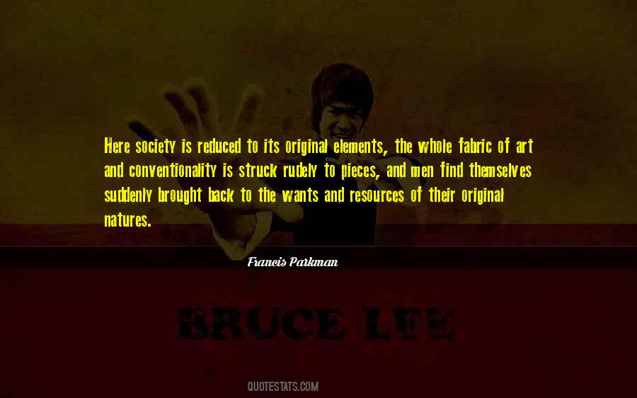 Fabric Of Society Quotes #1630360