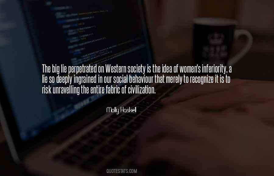 Fabric Of Society Quotes #1709939