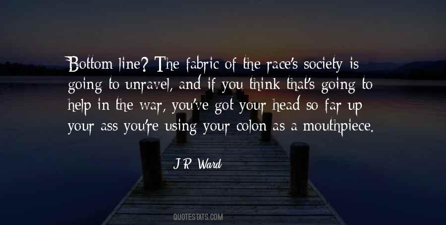 Fabric Of Society Quotes #1832571