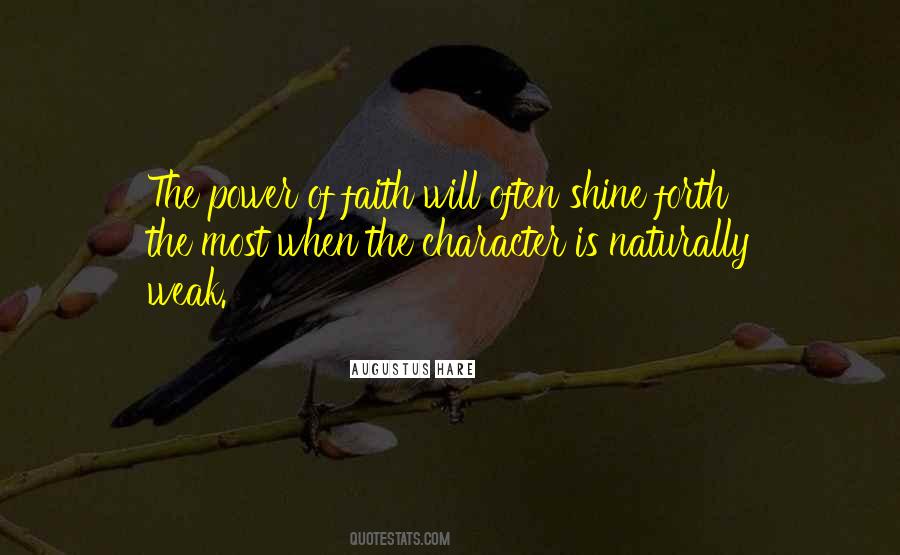 Power Of Faith Quotes #1053462