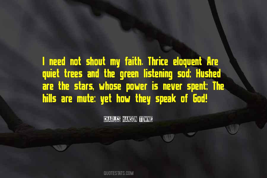 Power Of Faith Quotes #5528