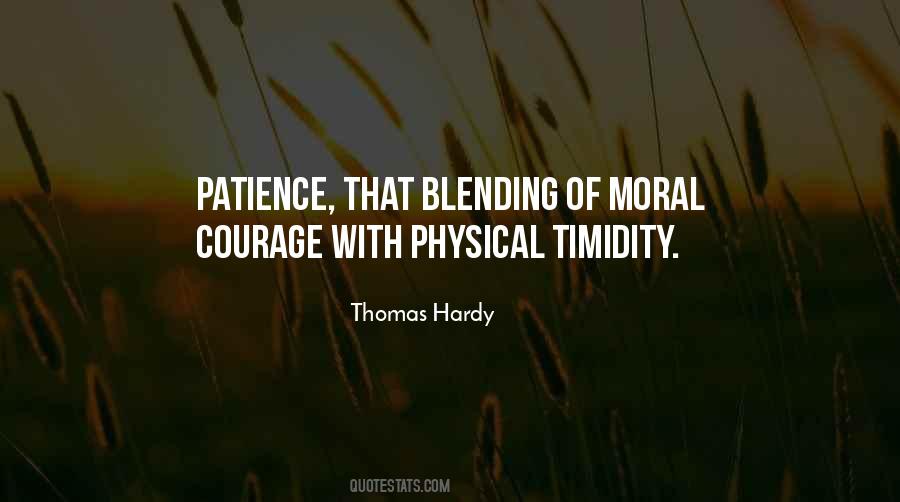 Quotes About Timidity #1313814