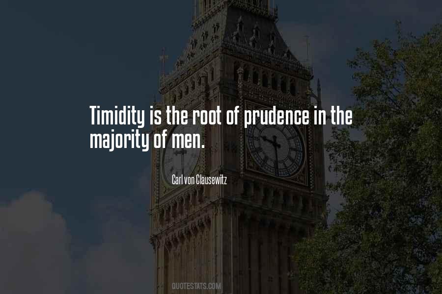 Quotes About Timidity #766848