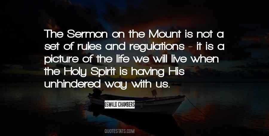 Quotes About The Sermon On The Mount #1115116