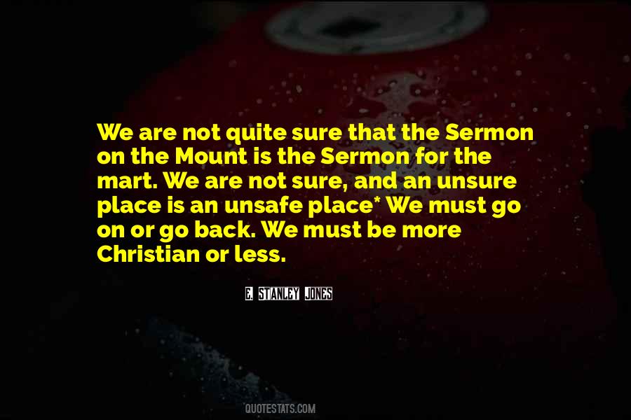 Quotes About The Sermon On The Mount #1307781