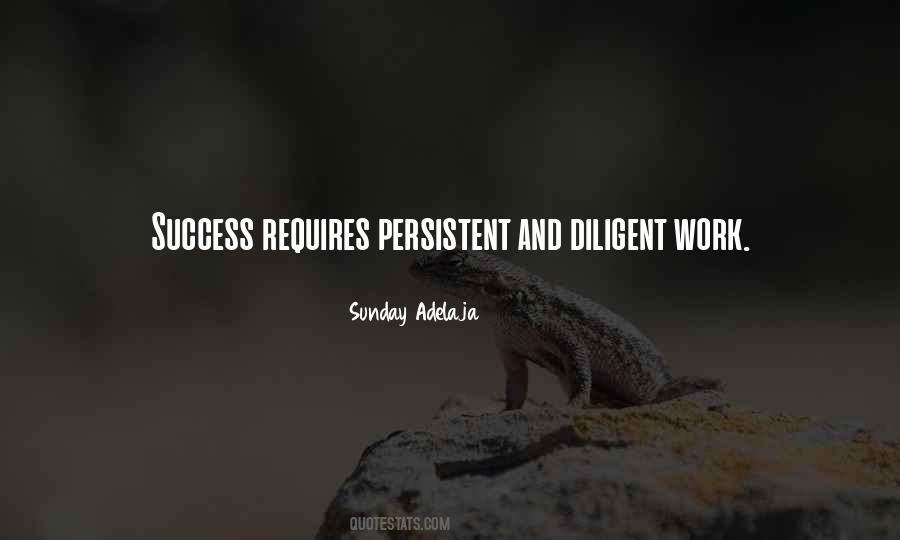 Quotes About Work And Success #283592