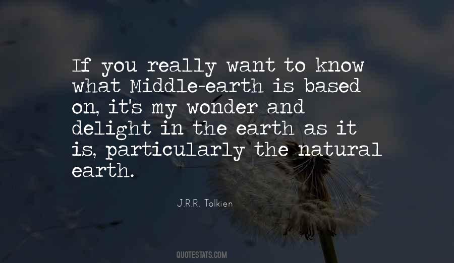 Natural Wonder Quotes #1472496
