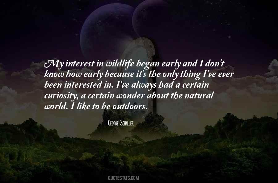 Natural Wonder Quotes #459054