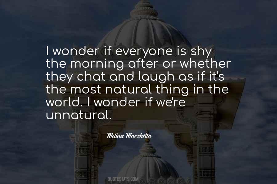 Natural Wonder Quotes #723852