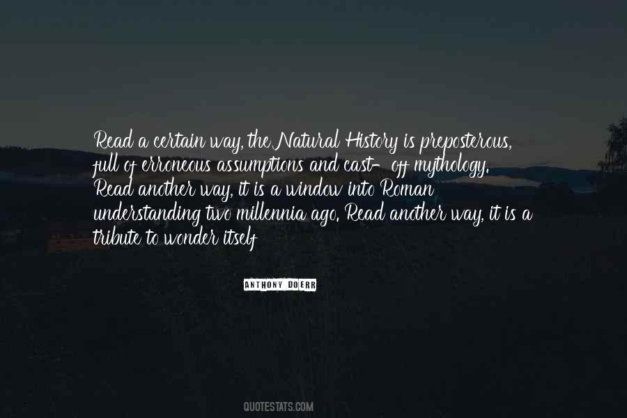 Natural Wonder Quotes #939454