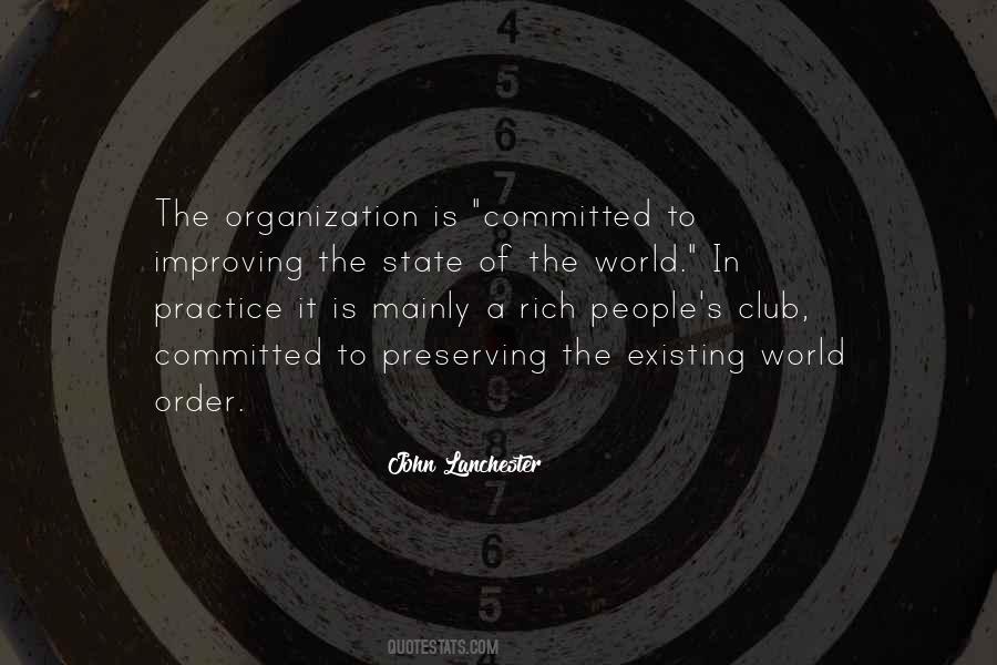 Quotes About Organization And Order #1835898