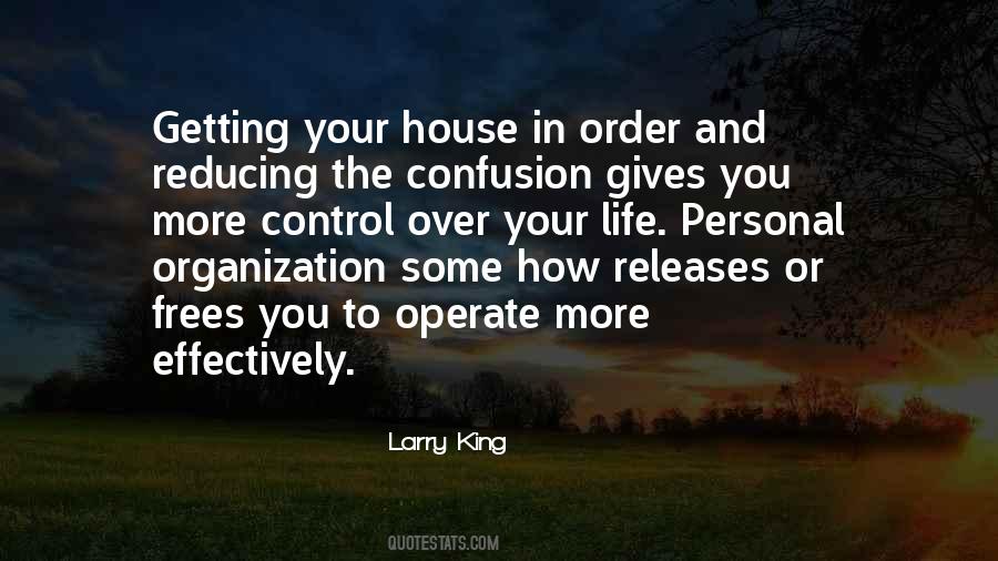 Quotes About Organization And Order #944712