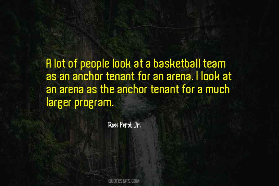 Quotes About A Basketball Team #1384418