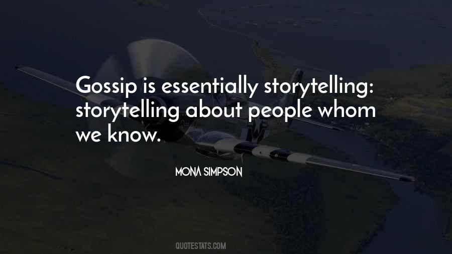 Quotes About People Who Gossip #367629