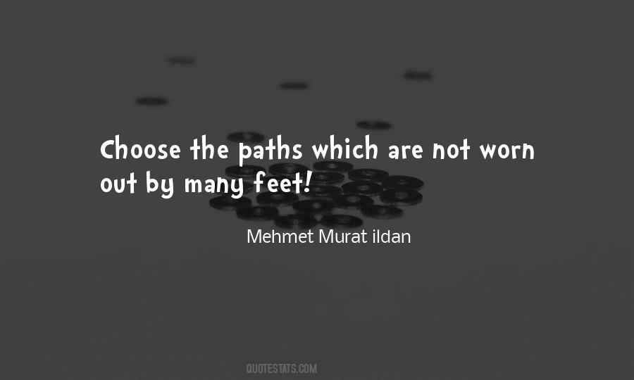 Quotes About Paths #1261988