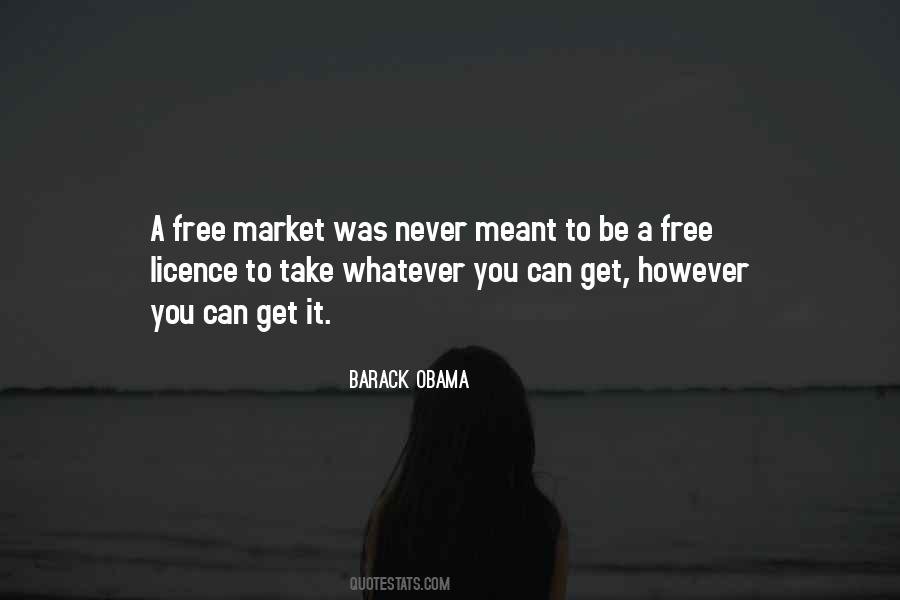 A Free Market Quotes #1136193