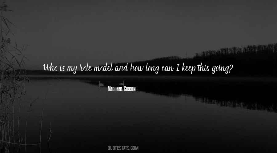 Quotes About My Role Model #1136781