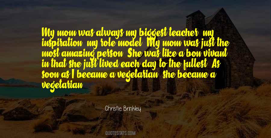 Quotes About My Role Model #1420192