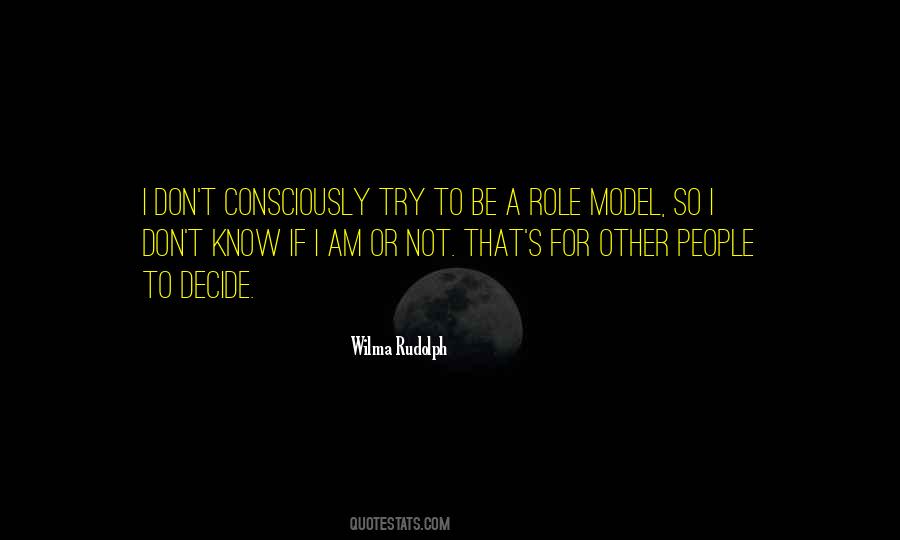 Quotes About My Role Model #221118