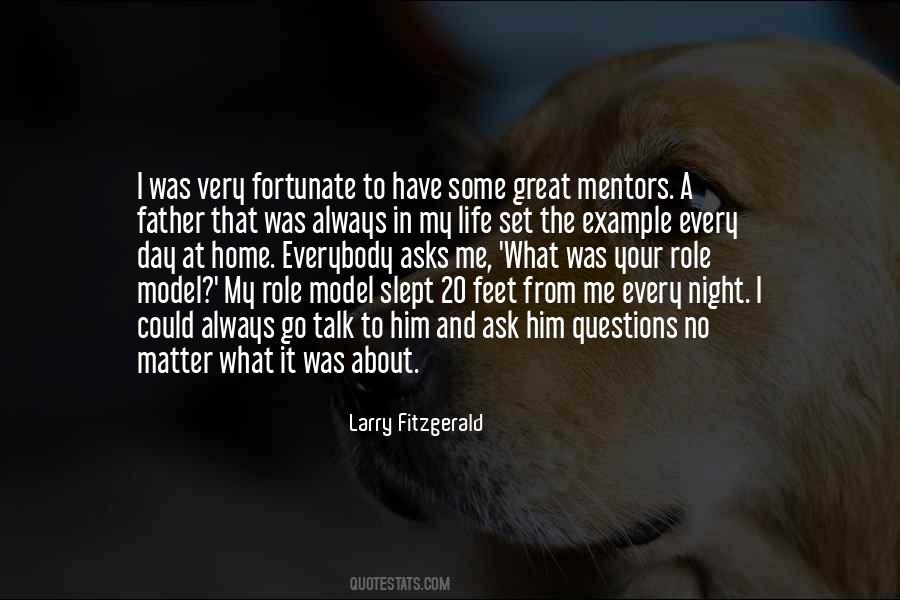 Quotes About My Role Model #260279