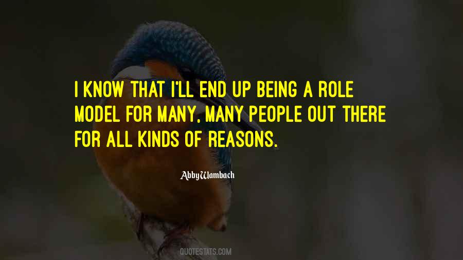 Quotes About My Role Model #262976