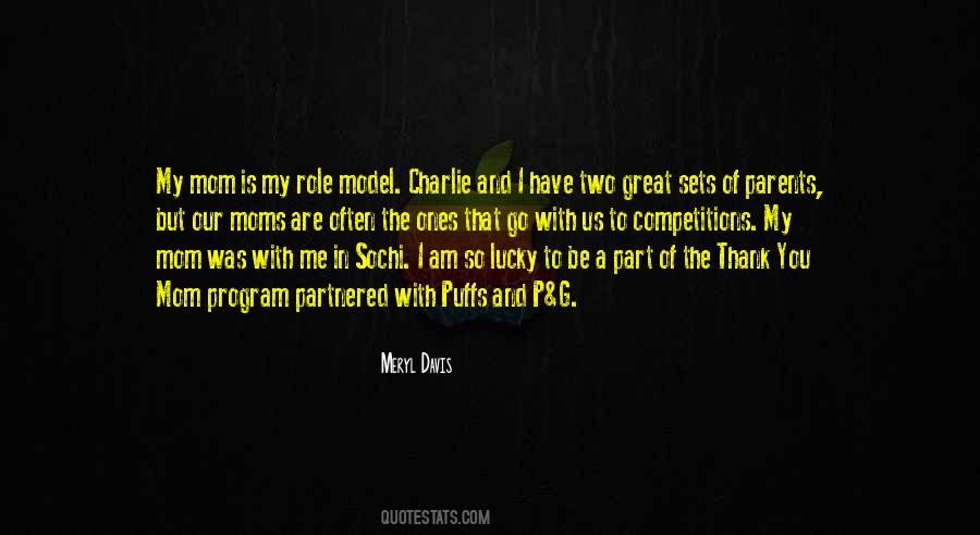 Quotes About My Role Model #924214