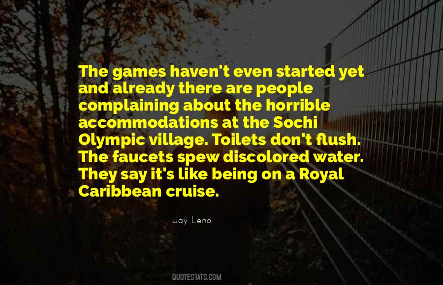 Sochi Olympic Village Quotes #1157184