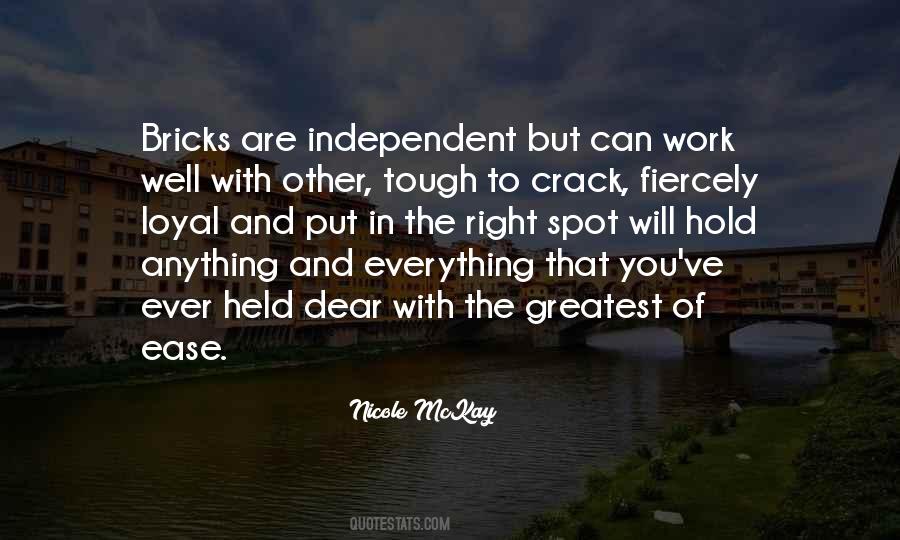 Brick And Blanket Test Quotes #824691