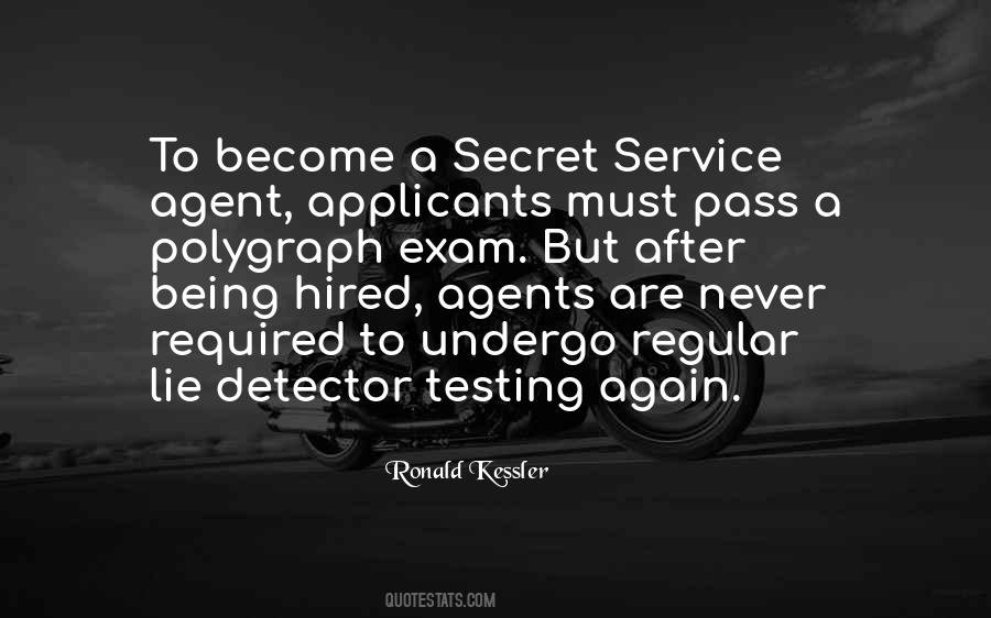 Quotes About Secret Agents #1856126