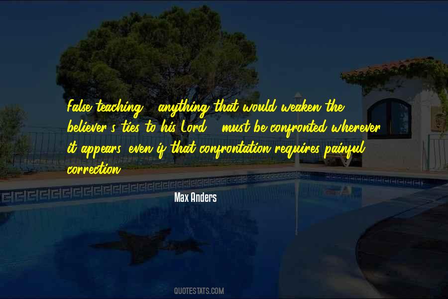 Quotes About False Teaching #1471956