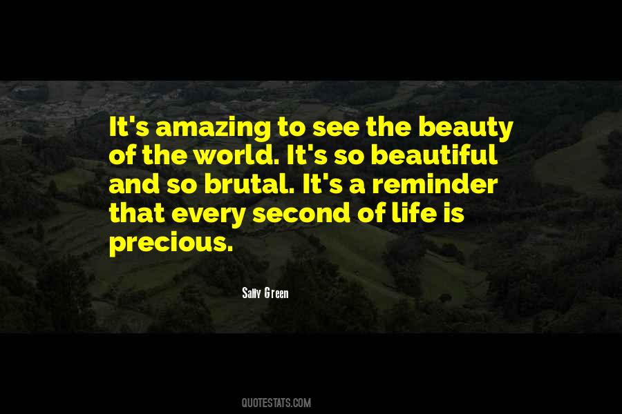 Quotes About The Beauty Of The World #1603584