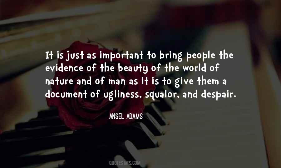 Quotes About The Beauty Of The World #328889