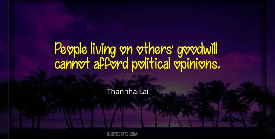 Quotes About Goodwill #1640505