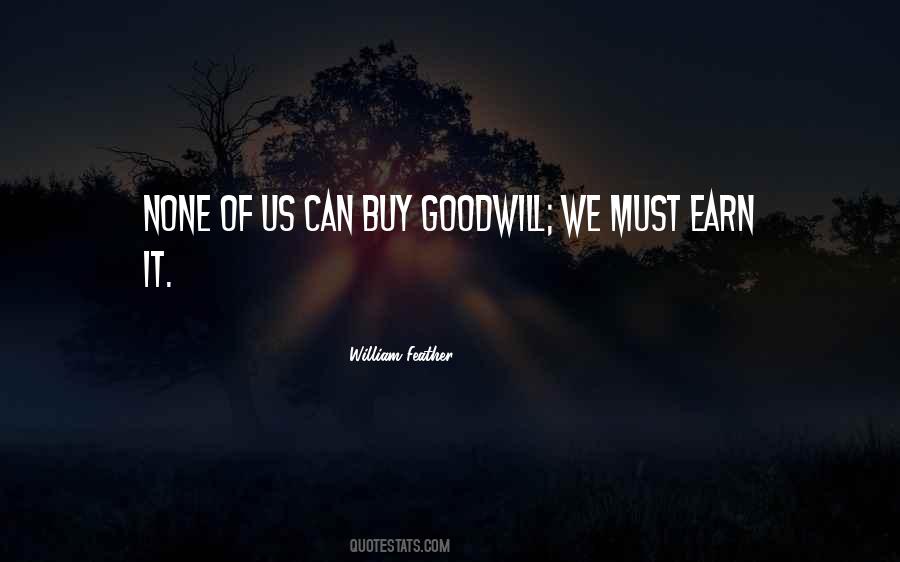 Quotes About Goodwill #914030