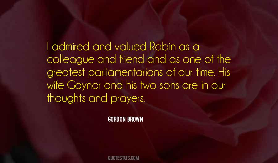 Our Thoughts And Prayers Quotes #1173728