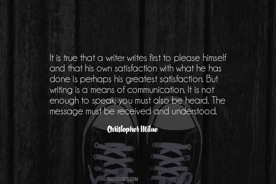 Quotes About Means Of Communication #1592283