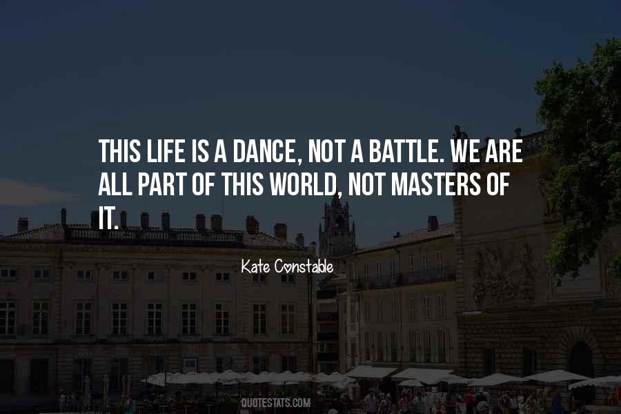 Life Is A Battle Quotes #401186