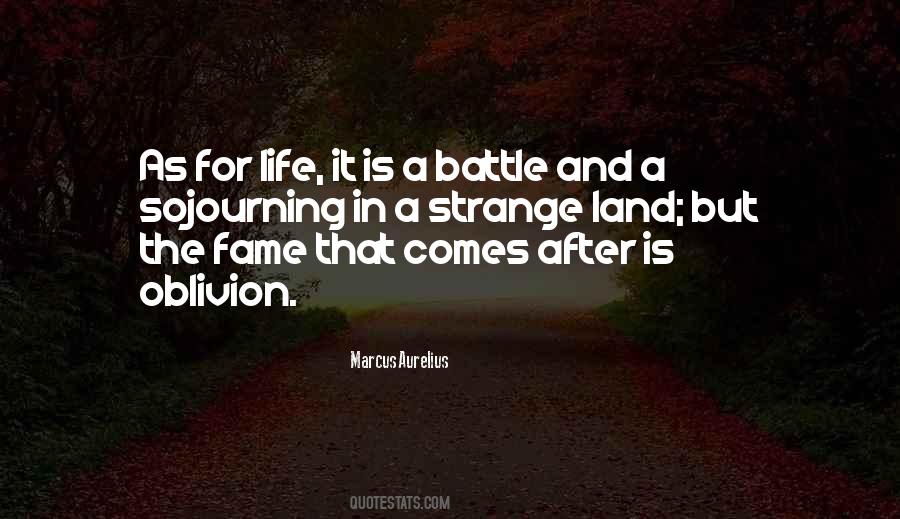 Life Is A Battle Quotes #512596