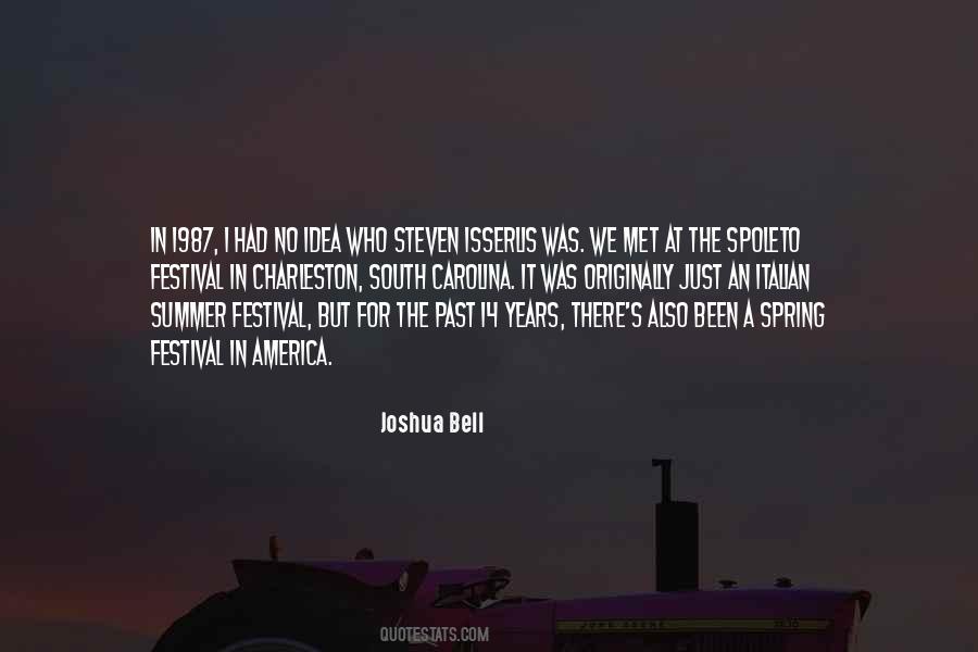 Spoleto Festival Quotes #839946