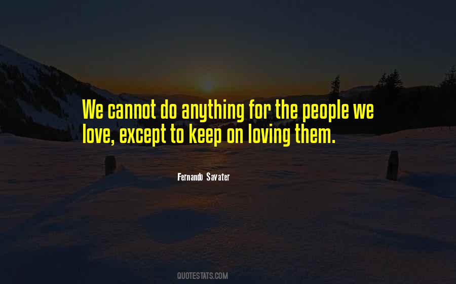 Quotes About People We Love #1825175