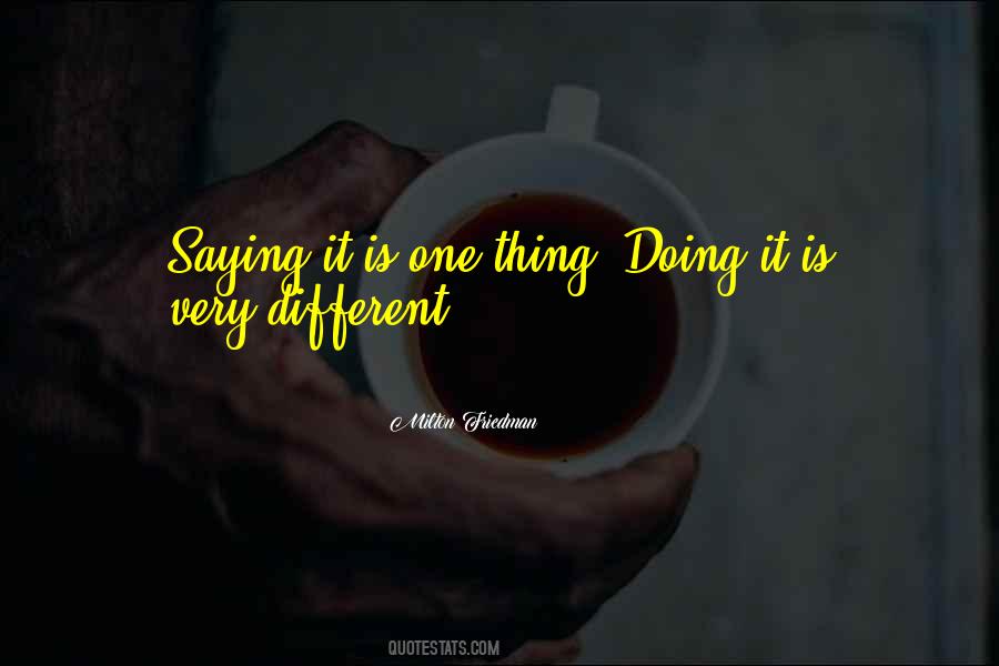 Very Different Thing Quotes #795845