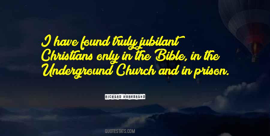 Quotes About Persecuted Church #25294