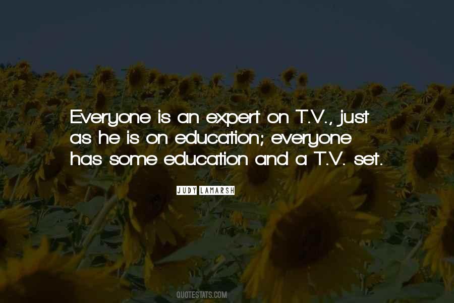Quotes About T.v #1188314