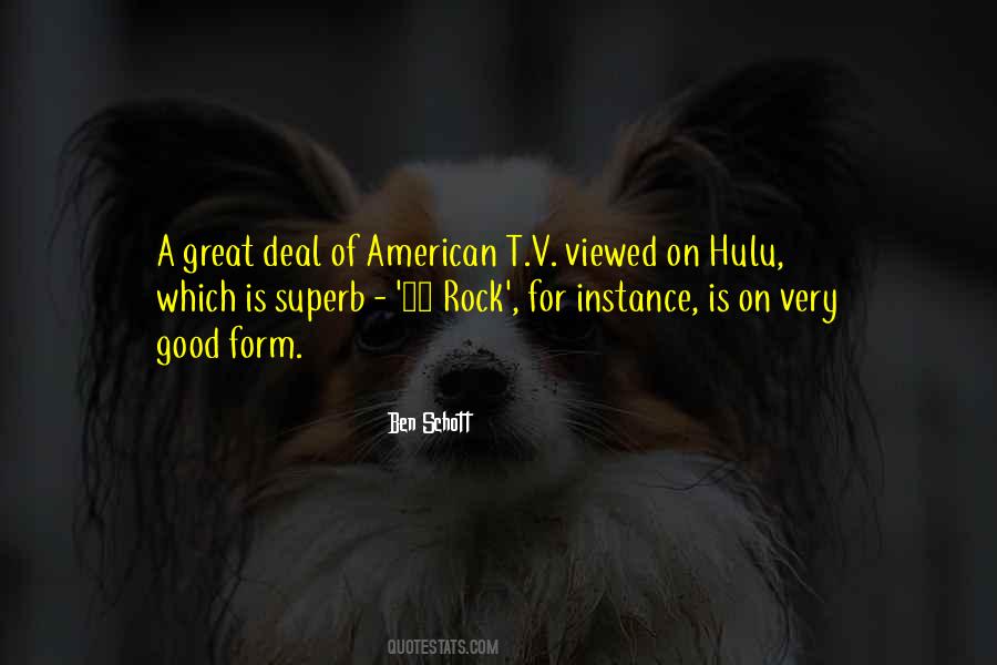 Quotes About T.v #1813241