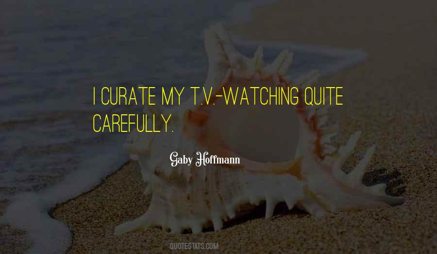 Quotes About T.v #216051