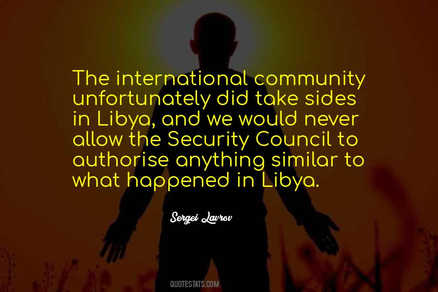 Quotes About Libya #231198