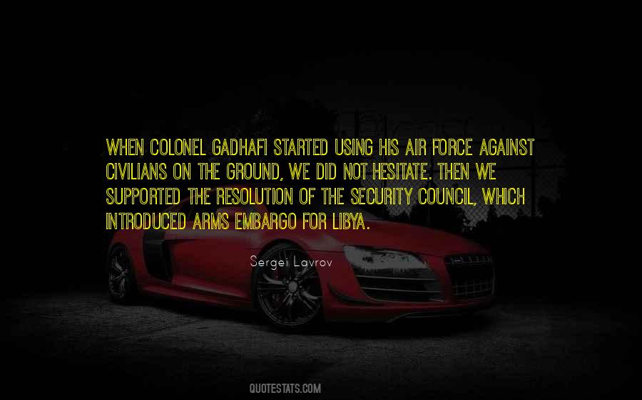 Quotes About Libya #283626