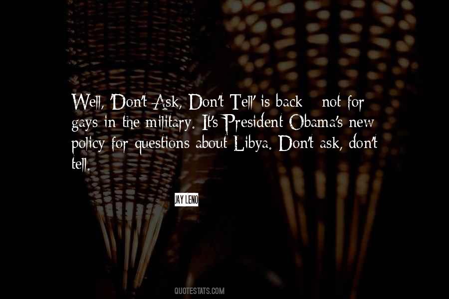 Quotes About Libya #772557
